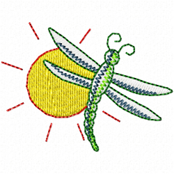 Butterfly Embroidery Design 9